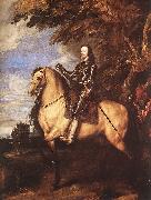 DYCK, Sir Anthony Van Charles I on Horseback fg oil on canvas